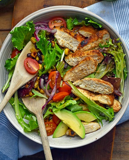 Southwest Blackened Chicken Salad