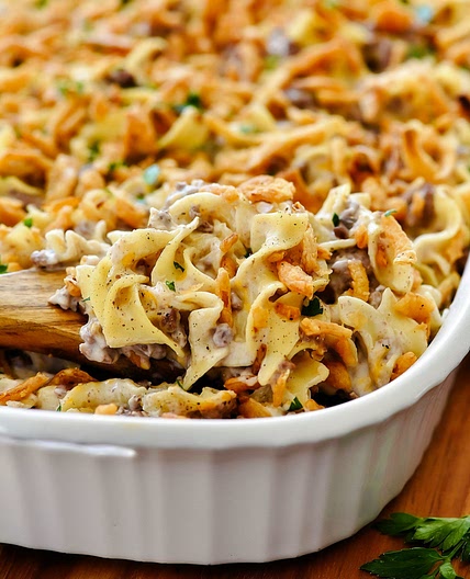French Onion Beef Casserole