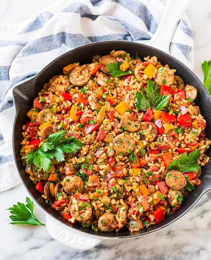 Sausage and Rice Casserole