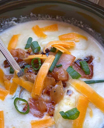 Instant Pot Loaded Baked Potato Soup
