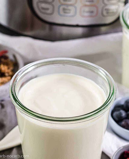 Instant Pot Keto Cold Start Greek Yogurt