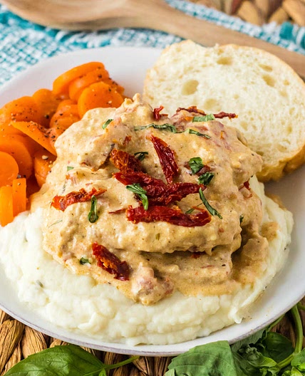 Crockpot Marry Me Pork Chops