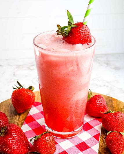 Strawberry Starbucks Pink Drink Recipe