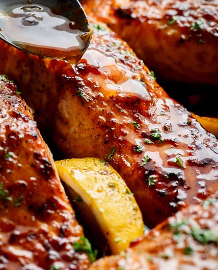 Easy Honey Garlic Salmon