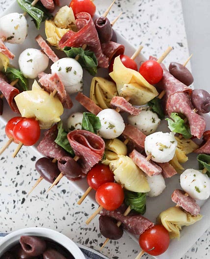 Antipasto Kebabs