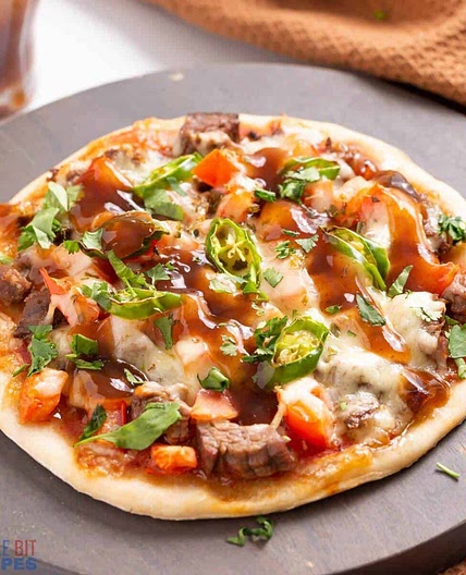 Carne Asada Mexican Steak Pizza