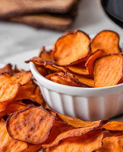 Cómo Preparar Chips de Boniato en Freidora de Aire