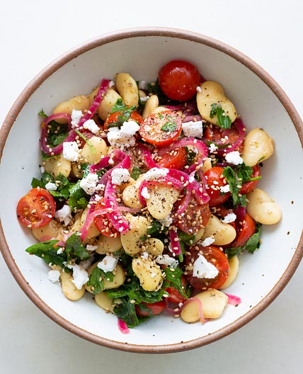 Za'atar Butter Bean Salad