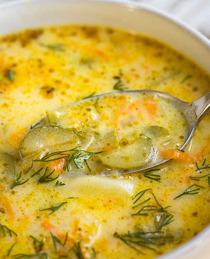 Dill Pickle Soup