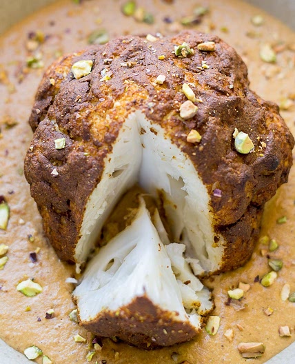 Whole Roasted Cauliflower Tikka Masala
