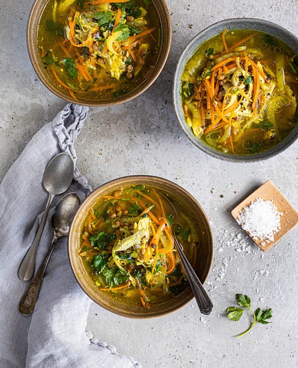 Soupe-repas poulet et millet