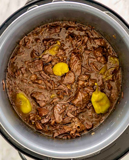 Instant Pot Mississippi Pot Roast