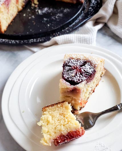 Simple Blood Orange Ricotta Cake