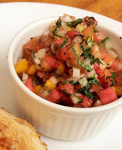 Receita de Pico de gallo tropical