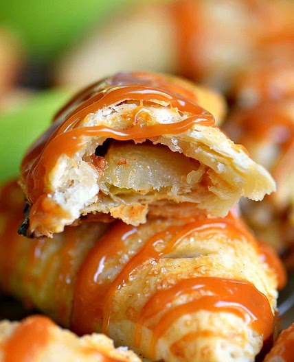 Caramel Apple Empanadas