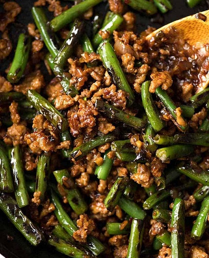 Pork Stir Fry with Green Beans