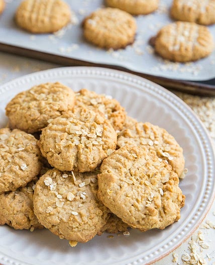 Gluten-Free Peanut Butter Oatmeal Cookies
