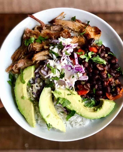 Pulled Pork Bowl (Pulled Pork And Sides)