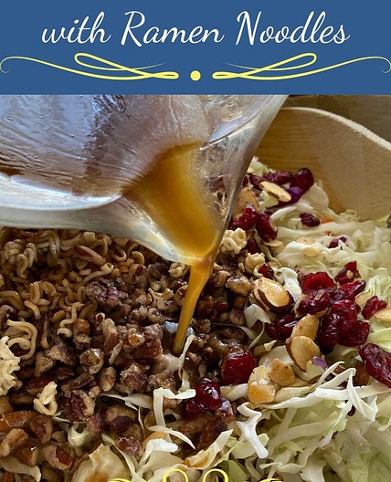 Chinese Slaw Recipe with Ramen Noodles