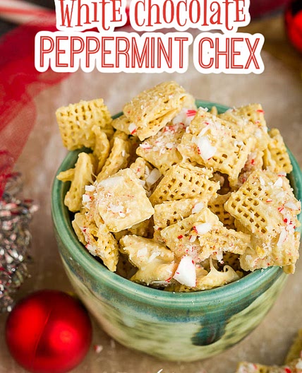 WHITE CHOCOLATE PEPPERMINT CHEX MIX