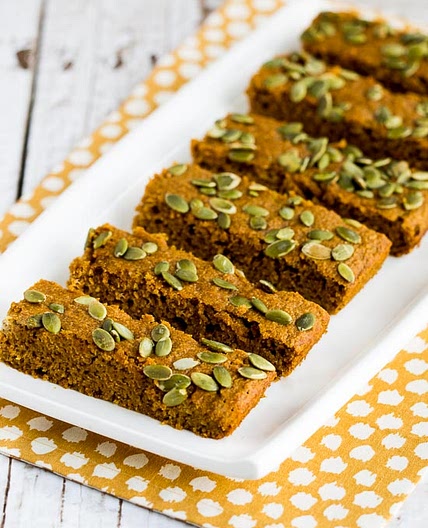 Sugar-Free Pumpkin Bars