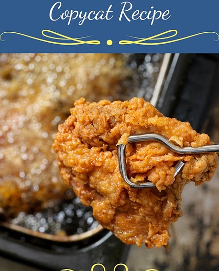 KFC Chicken Ingredients Copycat Recipe
