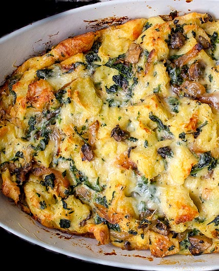 Breakfast Strata (with great fillings)