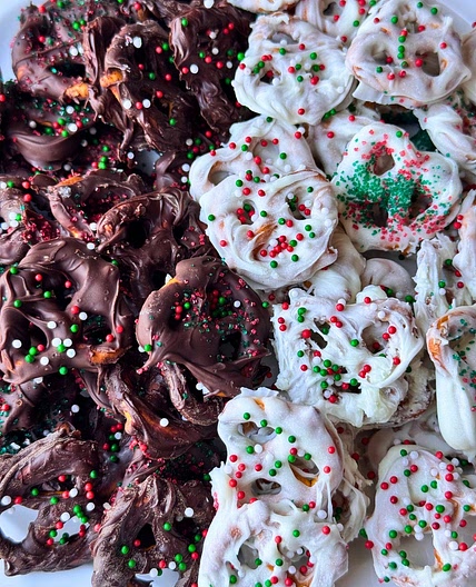 Christmas Pretzels