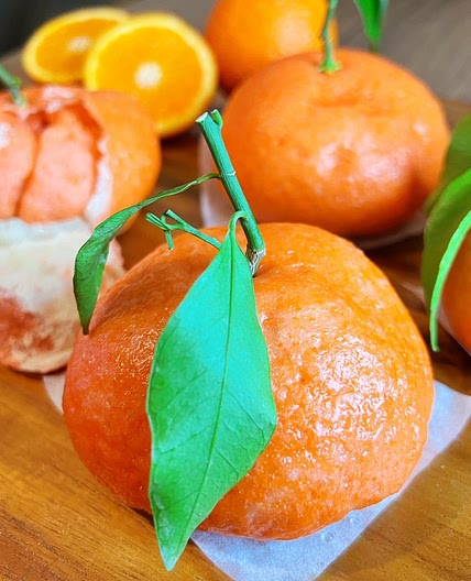 Mandarin Orange Buns