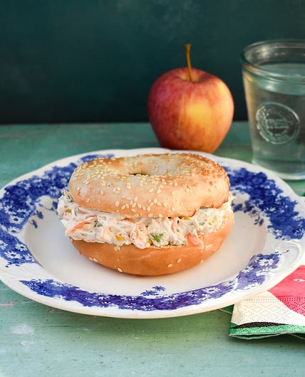 Easy Homemade Vegetable Cream Cheese for Bagels