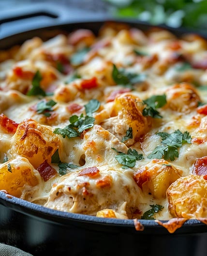 Mexican Queso Chicken and Rice