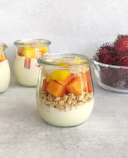 Tropical Fruit Parfait