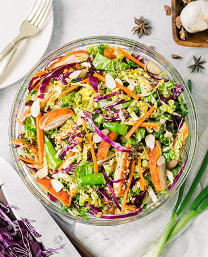 Asian Chicken Slaw (PCOS-Friendly)