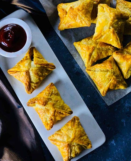 Egg Puff / Bakery-style Egg Puffs