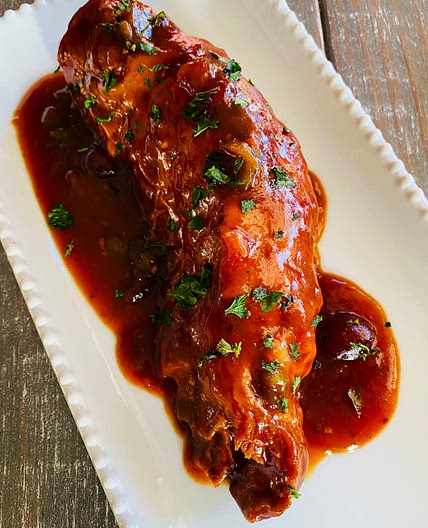 Slow Cooker Jalapeno Cranberry Pork