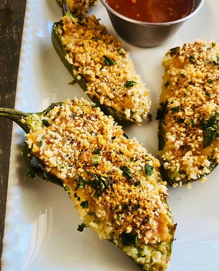 Crab Rangoon Stuffed Jalapenos