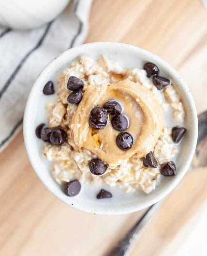 Vegan Protein Cookie Dough Overnight Oats