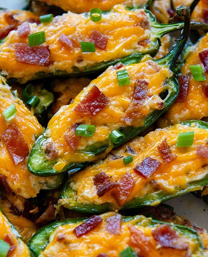 Baked Gluten-Free Jalapeño Poppers (No Bread Crumbs)