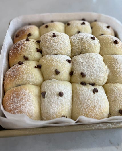 Cookie Dough Milk Bread Recipe by Kat Lieu — modern asian baking