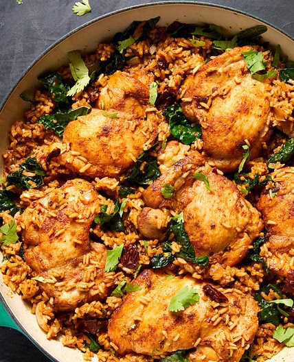 One-Pot Adobo Chicken And Rice