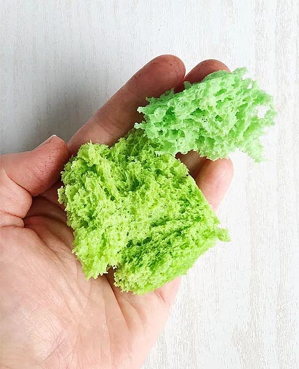 How to Make Edible Moss | Edible Grass for Cakes