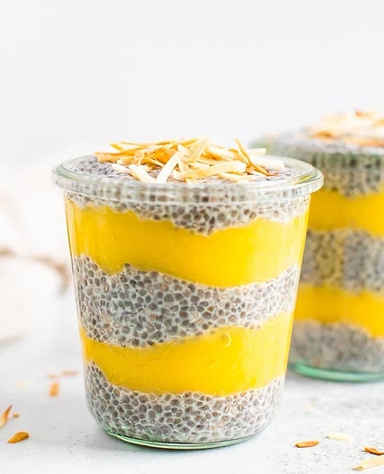 Coconut Mango Chia Pudding