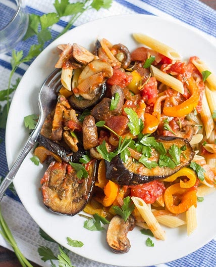 Eggplant Cacciatore