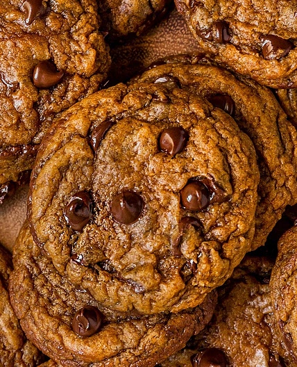 Vegan Soft Pumpkin Chocolate Chip Cookies