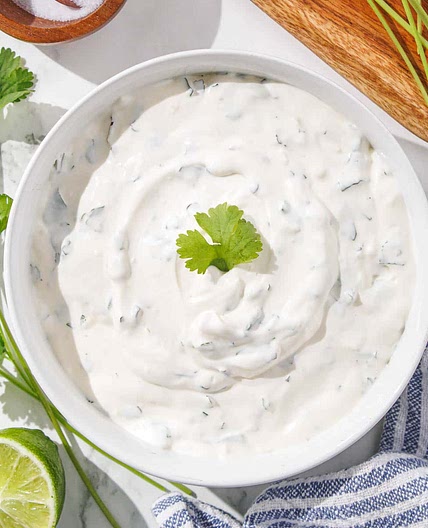Cilantro Lime Crema
