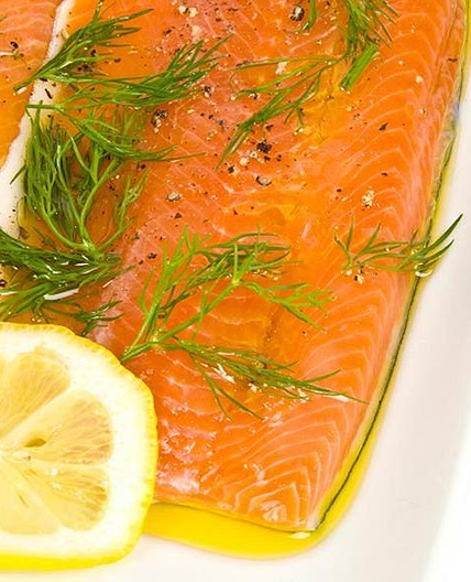 Receita de Salmão no microondas