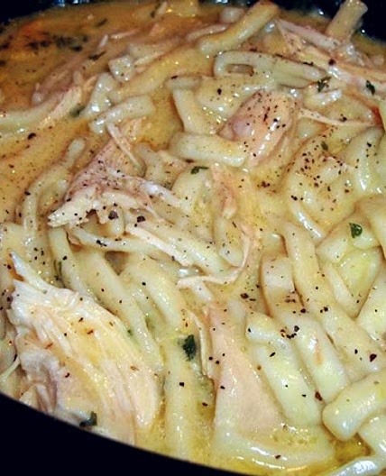 Cassie's Comforting Chicken & Noodles