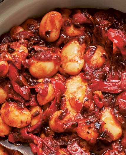 Easy Butter Beans, Paprika, and Piquillo Peppers