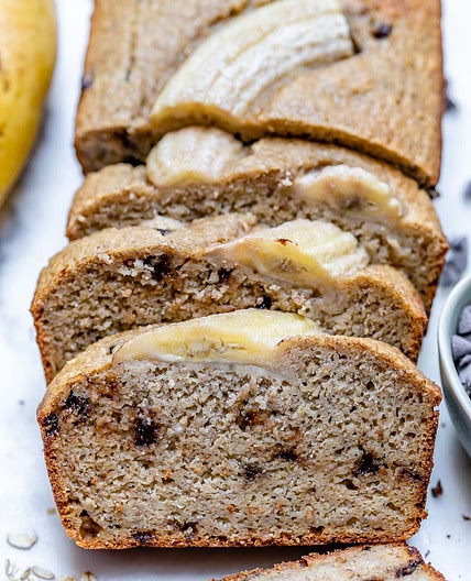 Chocolate Chip Blender Banana Bread