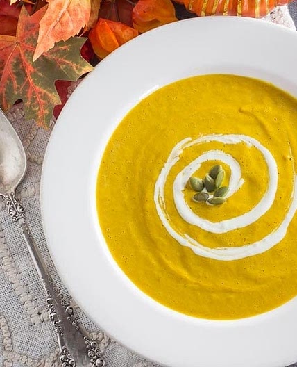 Low FODMAP Spicy Smoky Pumpkin Soup